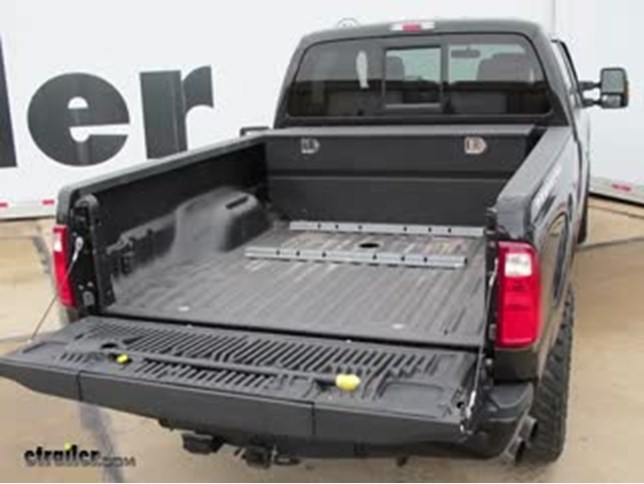 B W 5th Wheel Base Rail Kit Installation 2014 Ford F 250 Video Etrailer Com