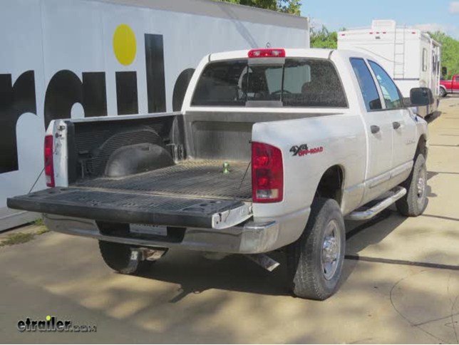 b and w 5th wheel trailer hitch installation 2004 dodge ram pickupb and w 5th wheel trailer hitch installation 2004 dodge ram pickup video etrailer com