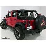 Jeep Wrangler Unlimited Replacement Top Etrailer Today On Our 2010 Jeep Wrangler Unlimited We Ll Be Taking A Look At The Best Top Full Length Header Safari Version With Windshield Channel