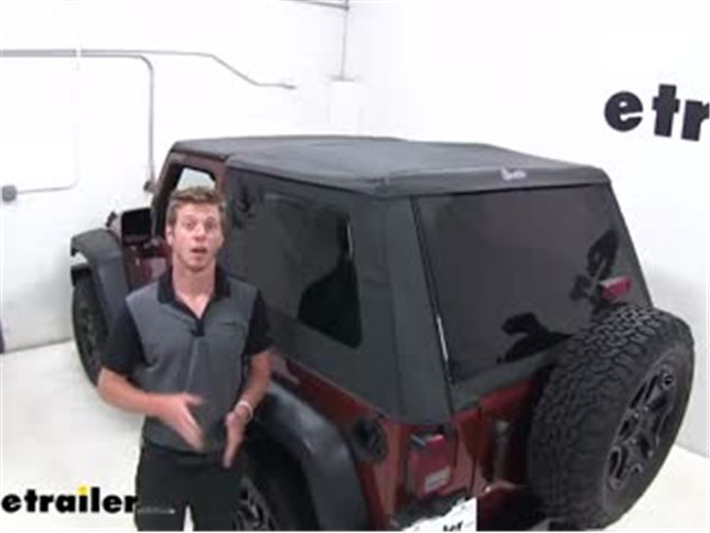 Bestop Trektop NX Glide Soft Top Installation - 2014 Jeep Wrangler Video |  