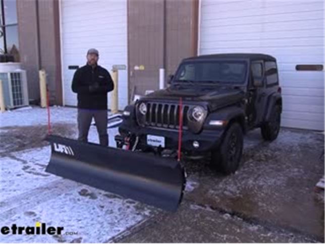 Detail K2 Avalanche Snowplow Installation - 2018 Jeep JL Wrangler Video |  