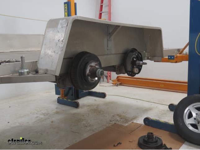 Dexter 12 Inch Electric Trailer Brake Installation Video Etrailer