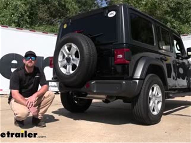 Draw-Tite Max-Frame Trailer Hitch Installation - 2021 Jeep Wrangler  Unlimited Video