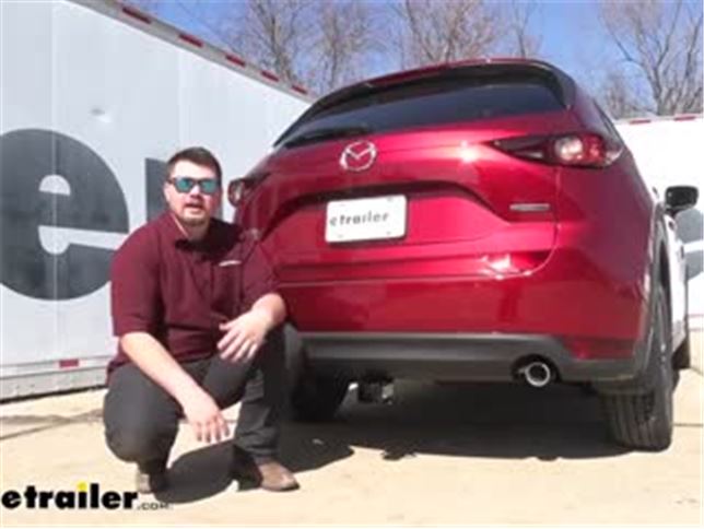 Draw-Tite Max-Frame Trailer Hitch Installation 2021 Mazda CX-5 Video 