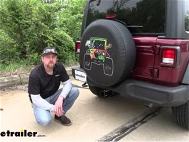 Draw-Tite Max-Frame Trailer Hitch Installation - 2022 Jeep Wrangler  Unlimited Video 