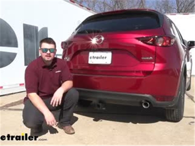etrailer Trailer Hitch Installation 2021 Mazda CX-5 Video