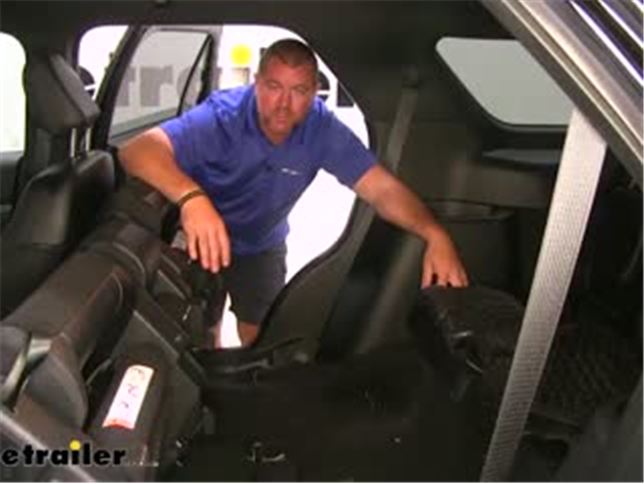 Husky Liners X Act Contour Custom Auto Floor Liner 3rd Row Rear Black
