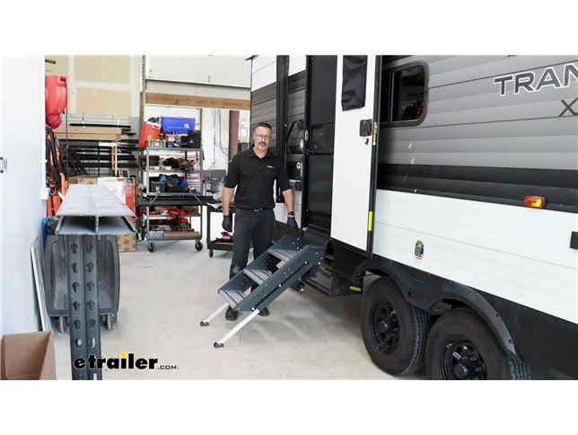 Installing New RV Steps Using Solid Step from Lippert Components 