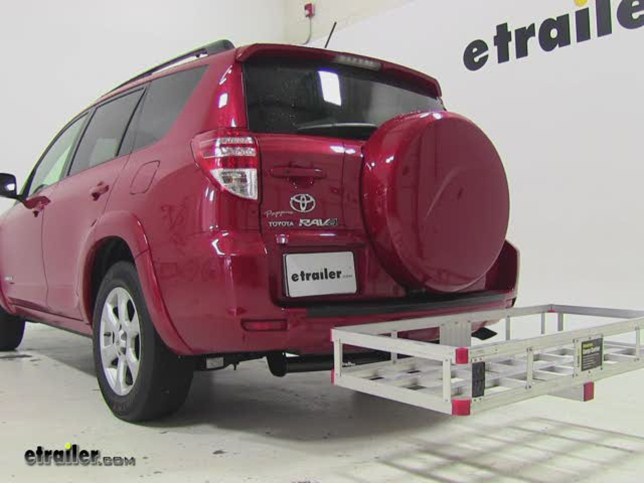 Matow Aluminum Hitch Cargo Carrier Review 2010 Toyota Rav4 Video Matow Aluminum Hitch Cargo Carrier Review 2010 Toyota Rav4 Video Etrailer