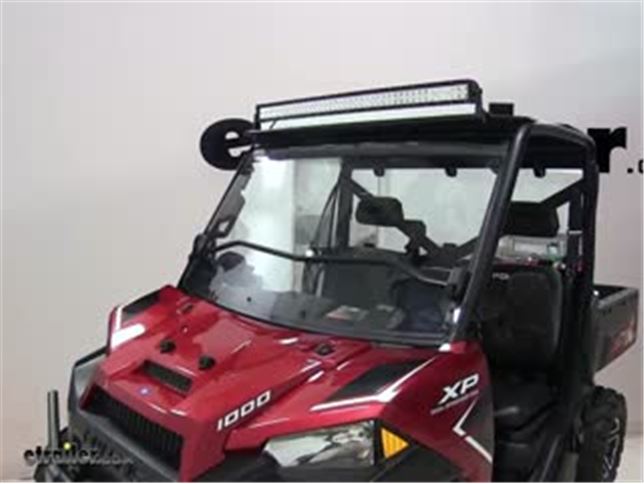 MaxxTow Off Road 2 Row Light Bar Installation 2017 Polaris Ranger