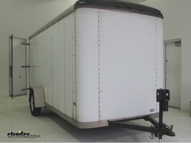 Redline Enclosed Trailer Door Hook And Keeper Installation Video