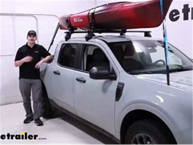 Rhino-Rack Nautic Roof SUP or Kayak Carrier Review - 2022 Ford Maverick  Video