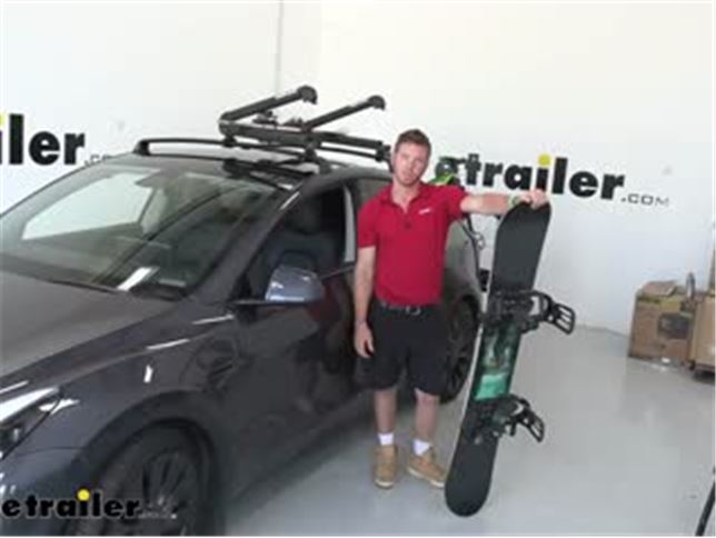 etrailer  Kuat Grip Slide Out Ski and Snowboard Carrier Review - 2022 Tesla  Model Y 