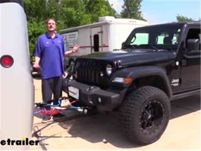 Roadmaster Direct-Connect Base Plate Kit Installation - 2018 Jeep JL  Wrangler Unlimited Video 