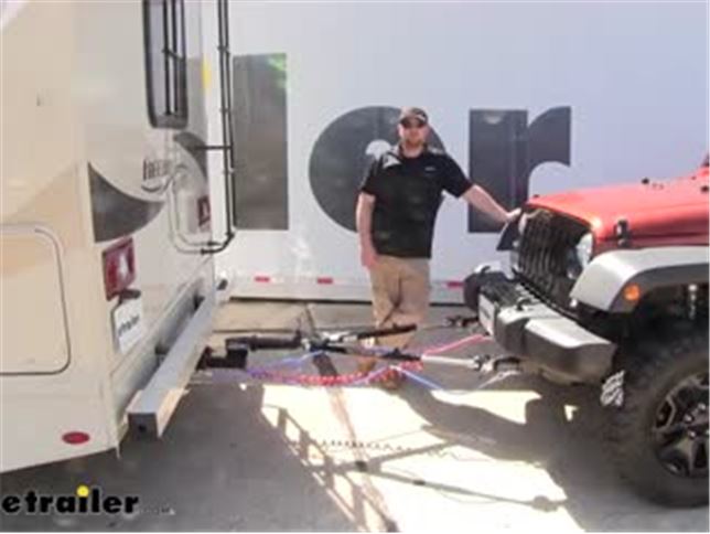 RoadMaster Falcon 2 Tow Bar Installation - 2014 Jeep Wrangler Video |  
