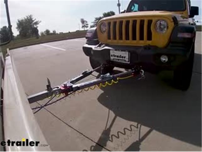 RoadMaster Falcon Tow Bar Installation - 2020 Jeep Wrangler Unlimited Video  