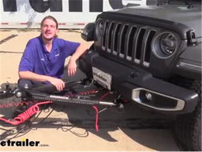 Roadmaster Nighthawk All Terrain Tow Bar Installation - 2019 Jeep Wrangler  Unlimited Video 
