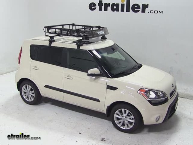 Thule MOAB Roof Top Cargo Basket Review 2013 Kia Soul