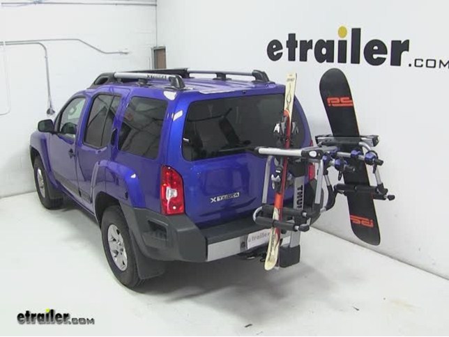 Thule Tram Ski and Carrier Adapter Review - 2013 Nissan Xterra Video |