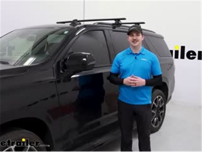 Thule WingBar Evo Roof Rack Installation - 2022 Chevrolet Tahoe Video