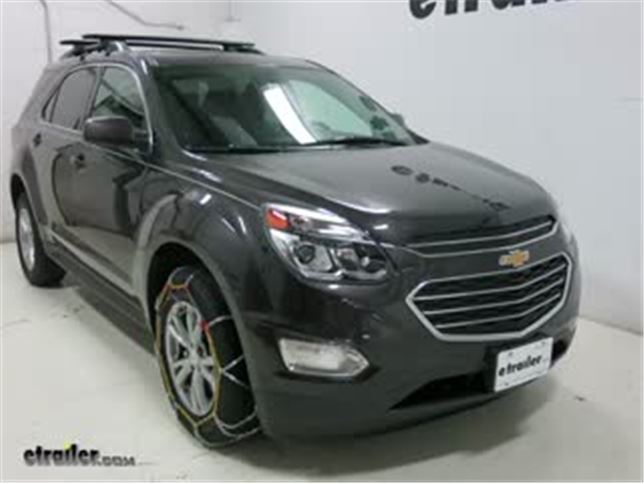Chevrolet Equinox Tire Chains Etrailer Com