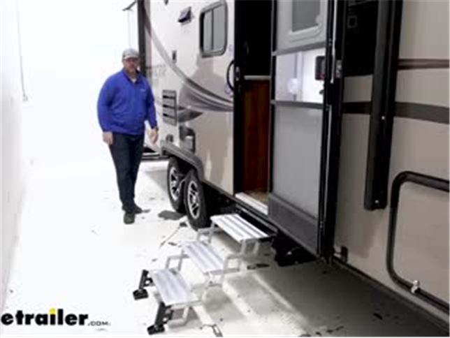 How to adjust a Torklift GlowStep Revolution RV step - so easy