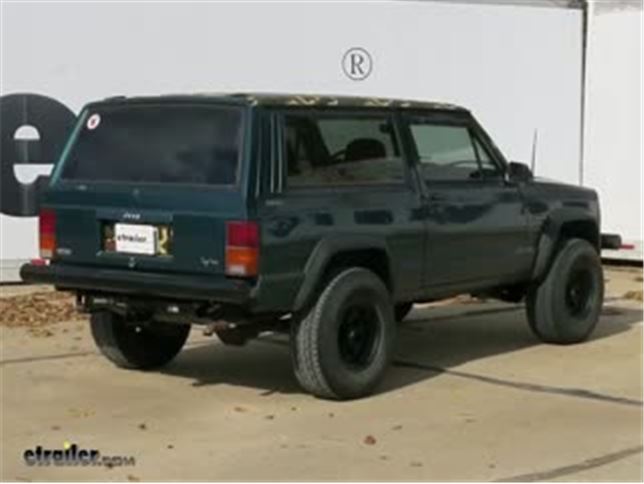 Draw-Tite Max-Frame Trailer Hitch Installation - 1995 Jeep Cherokee Video |  
