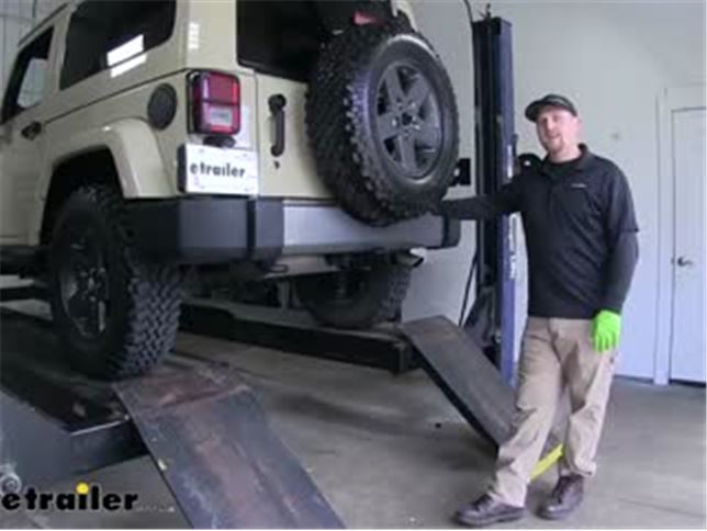 Curt Trailer Hitch Installation - 2011 Jeep Wrangler Video 