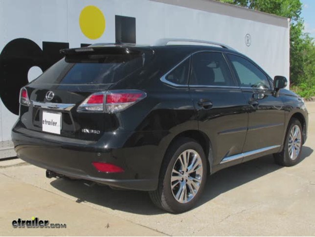 Trailer Hitch Installation 2013 Lexus RX 350 Hidden Hitch