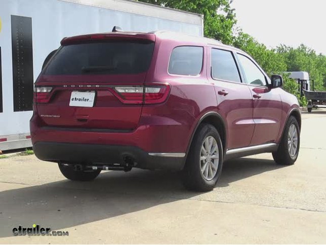 Trailer Hitch Installation 2014 Dodge Durango Draw Tite