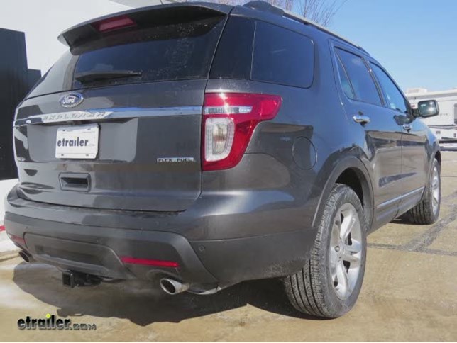 2016 Ford Explorer Towing Capacity >> Trailer Hitch Installation 2015 Ford Explorer Curt 2016 Ford Explorer Towing Capacity >> Trailer Hitch Installation 2015 Ford Explorer Curt
