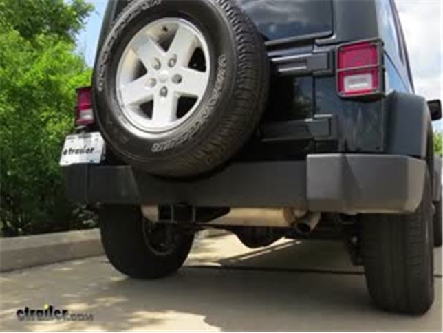 Trailer Hitch Installation - 2015 Jeep Wrangler Unlimited Video |  