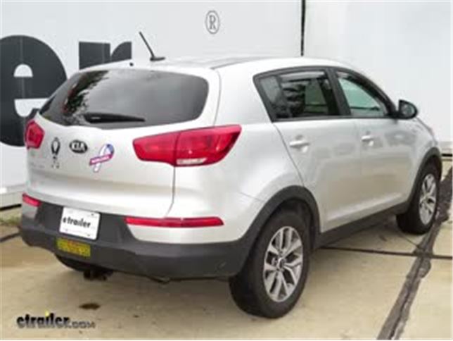 Kia sportage trailer hitch install Kia sportage trailer hitch install