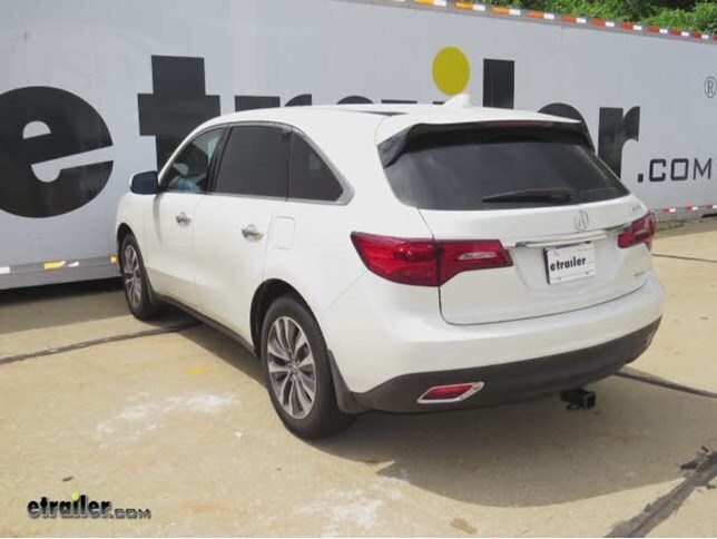 Trailer Hitch Installation 2016 Acura MDX Curt