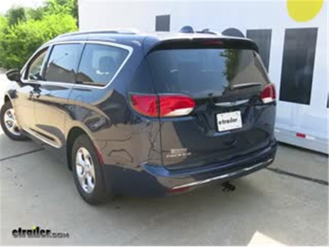 Draw E Trailer Hitch Installation 2017 Chrysler Pacifica Video Draw E Trailer Hitch Installation 2017 Chrysler Pacifica Video Etrailer