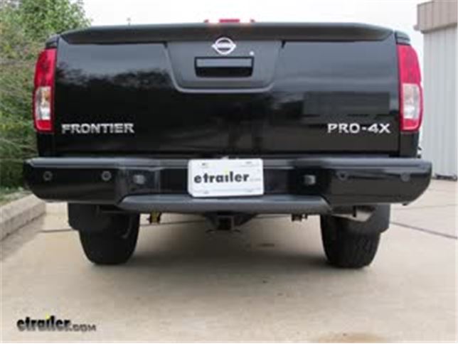 Trailer Hitch Installation 2018 Nissan Frontier Curt Video Etrailer Com