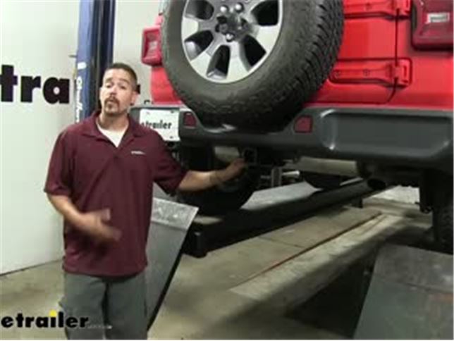  Trailer Hitch Installation - 2019 Jeep Wrangler Unlimited  Video 