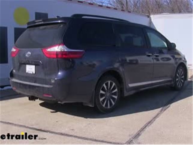 Etrailer Com Trailer Hitch Installation 2019 Toyota Sienna Video Etrailer Com