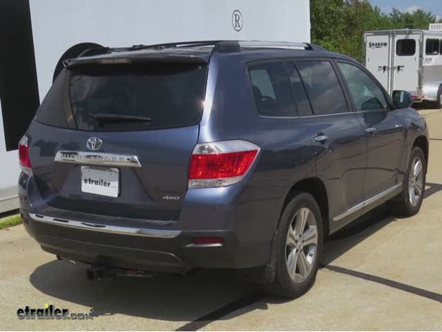 Trailer Wiring Harness Installation 2011 Toyota Highlander Video