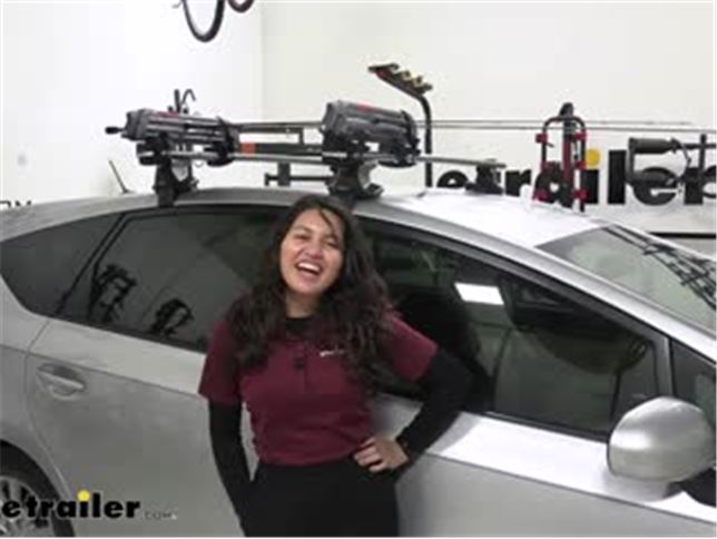 Yakima ReelDeal Rooftop Fishing Rod Mount Review - 2014 Toyota Prius v  Video