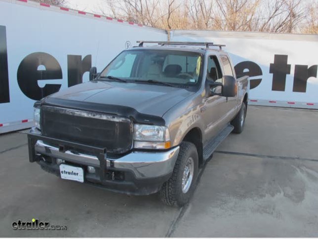 Yakima Tracks for Roof Racks Installation 2004 Ford F-250 Video 