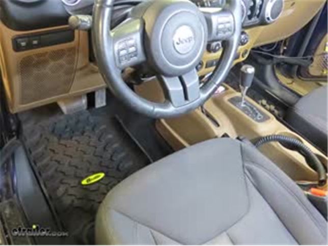 Bestop Front and Rear Floor Liners Review - 2013 Jeep Wrangler Unlimited  Video 