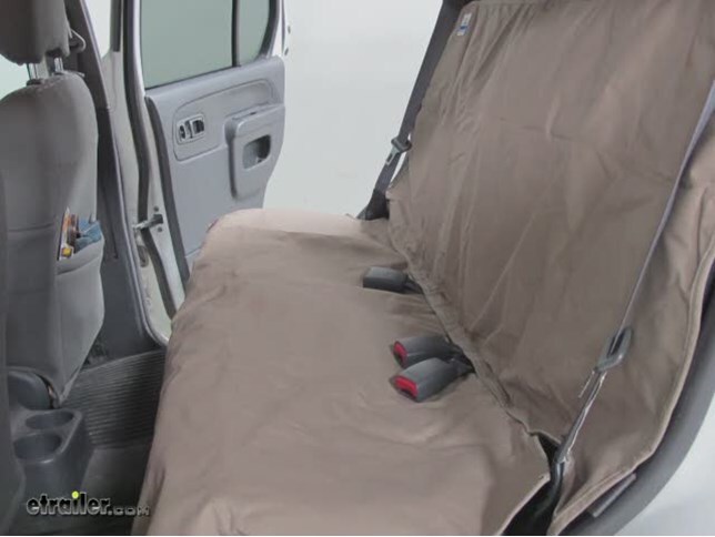 Canine Covers Econo Plus Rear Seat Protector Charcoal DE2011CH Canine Covers Econo Plus Rear Seat Protector Charcoal DE2011CH