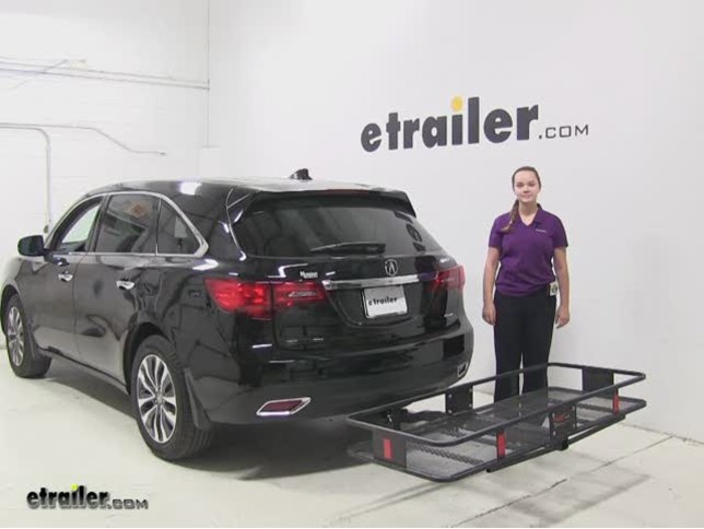 Curt 24x60 Hitch Cargo Carrier Review 2017 Acura Mdx Video Curt 24x60 Hitch Cargo Carrier Review 2017 Acura Mdx Video Etrailer