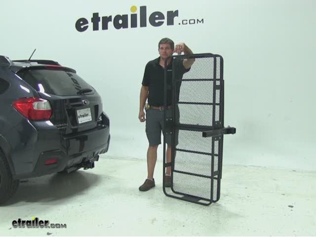 Curt 24x60 Hitch Cargo Carrier Review 2017 Subaru Xv Crosstrek Curt 24x60 Hitch Cargo Carrier Review 2017 Subaru Xv Crosstrek Video Etrailer