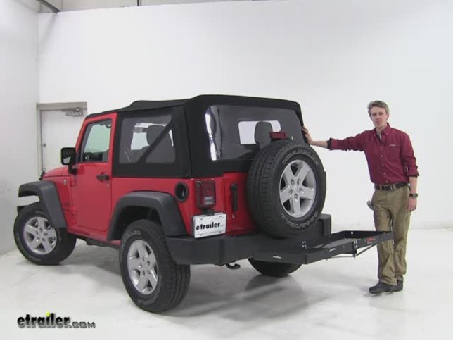 Curt Hitch Cargo Carrier Review - 2016 Jeep Wrangler Video 