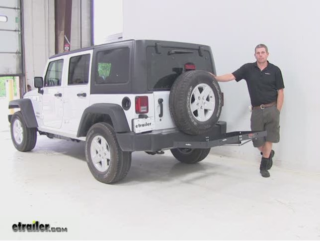 Curt Hitch Cargo Carrier Review - 2016 Jeep Wrangler Unlimited Video |  