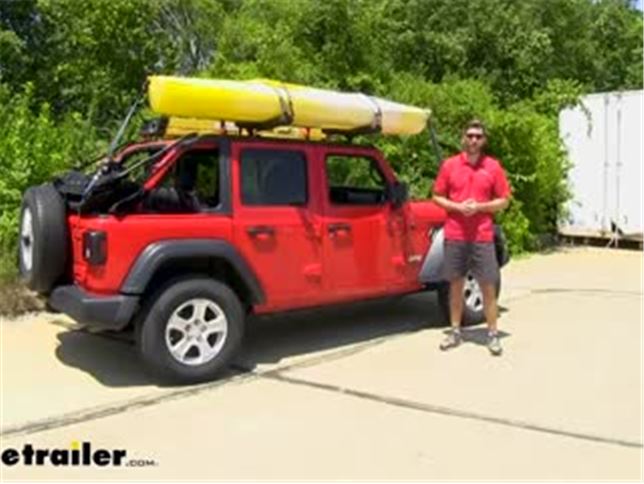 Exposed Racks Jeep Soft Top Roof Rack Review Video 