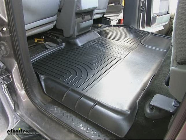 Husky Weatherbeater 2nd Row Rear Floor Mats Review 2012 Ford F