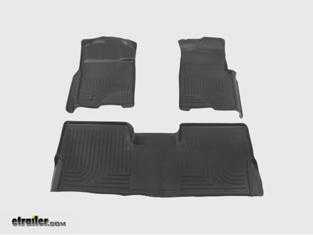 Husky Front And Rear Floor Liners Review 2012 Ford F 150 Video